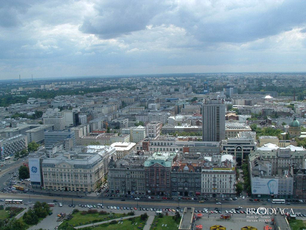 View from The Palace Of Culture And Science